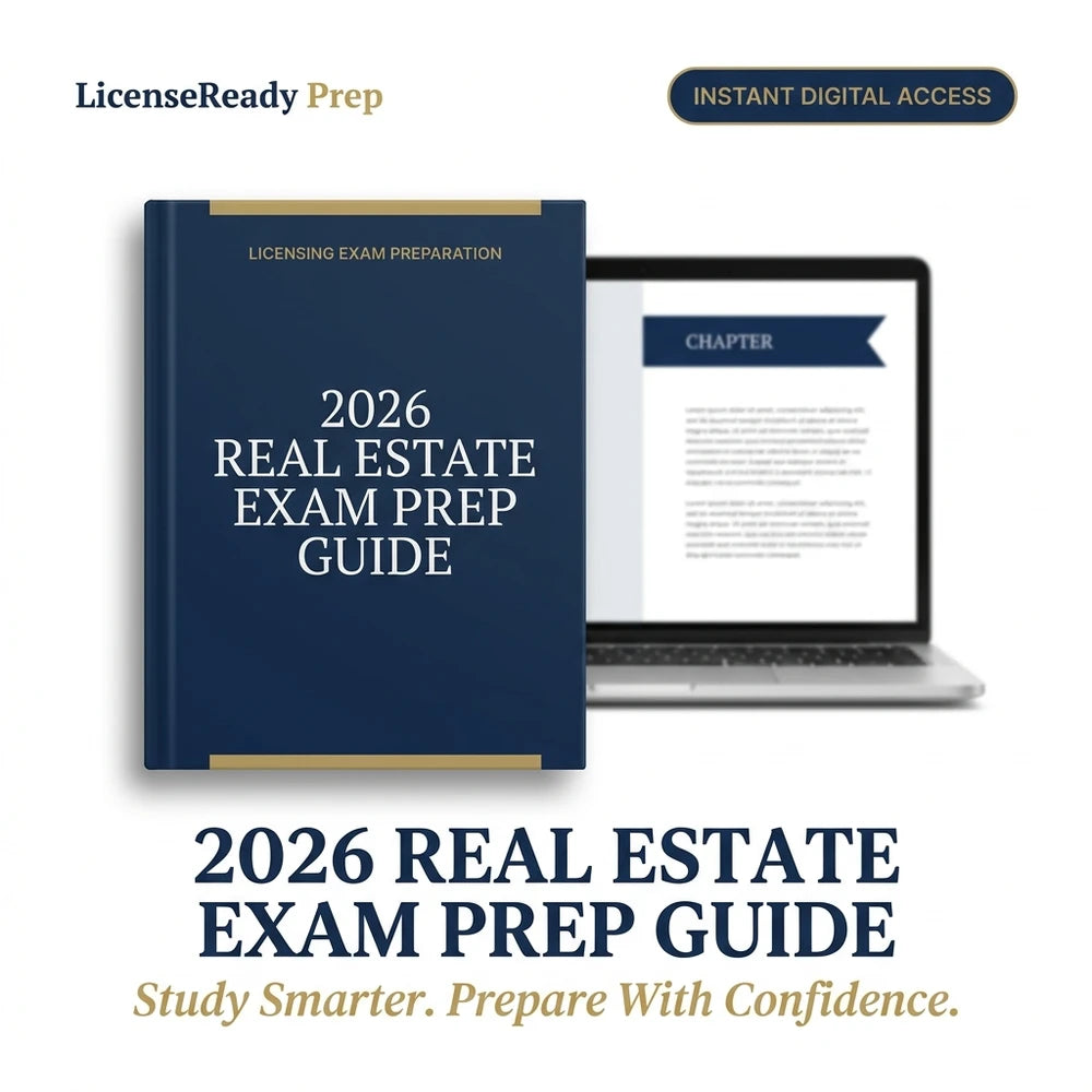 2026 Real Estate Exam Prep Guide