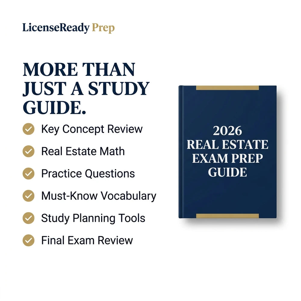2026 Real Estate Exam Prep Guide