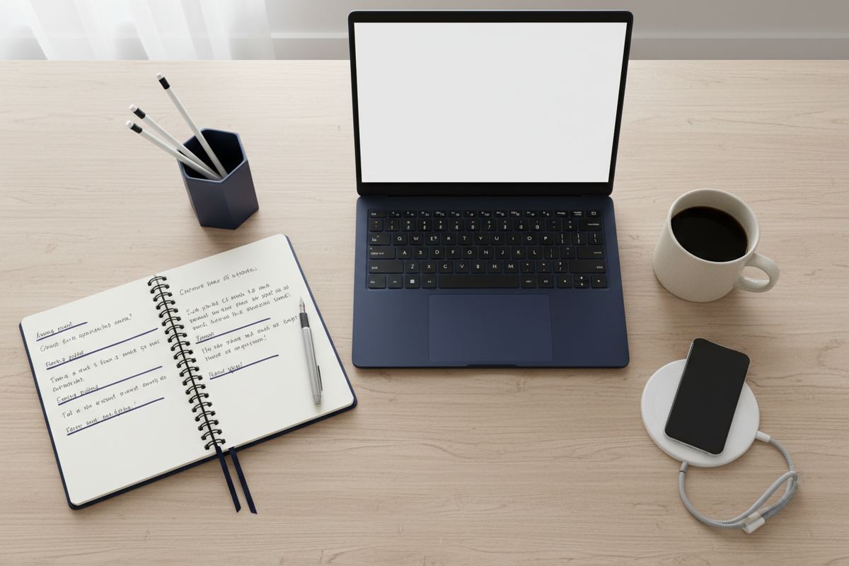 Professional Study Workspace